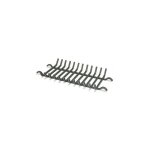 Qem - grille porte buche  crochets 12 barreaux en aciers  poser sur chenets pour chemine foyer ouverts ...