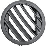 Grille de sortie d'air de climatisation de voiture, couvercle de ventilation de grille ronde de ventilation ...