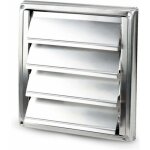 Grille de ventilation, 125mm, ventilation ventilation en acier inoxydable mur ventilation carr� s�che ...