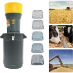 Grinder electrique, moulin � �pices grain broyeur machine avec 5 tamis (2 / 3 / 4 / 6 / 8 mm), 220v 1000w ...