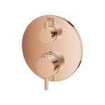 Grohe - atrio robinet mitigeur thermostatique avec inverseur warm sunset brillant (cuivre)