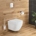 Grohe euro ceramic cuvette wc suspendue, blanc alpin + abattant softclose (39328000 + 39330001)