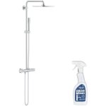Grohe - colonne de douche avec mitigeur thermostatique vitalio joy system 230 avec nettoyant grohclean ...