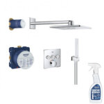 Ensemble douche encastrable smartcontrol avec nettoyant robinetterie grohclean - grohe Ensemble douche encastrable smartcontrol avec nettoyant robinetterie grohclean - grohe