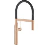 Grohe - essence - mitigeur d'évier avec bras flexible avec inverseur, warm sunset brossé 30294dl0 Grohe - essence - mitigeur d'évier avec bras flexible avec inverseur, warm sunset brossé 30294dl0
