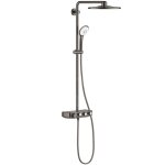 Grohe - euphoria smartcontrol - set de douche 310 duo avec thermostat, 3 jets, hard graphite 26507a00 ...