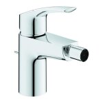 Grohe - eurosmart robinet m�langeur bidet s - size montage � un trou avec limiteur de temp�rature chrome ...