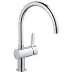 Grohe flair robinet de cuisine avec levier et bec haut chrome