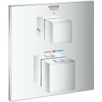 Grohe - grohtherm cube - mitigeur thermostatique encastr pour 2 sorties chrome 24154000