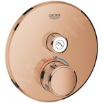 Grohe - grohtherm smartcontrol - mitigeur de douche thermostatique encastré avec 1 soupape, warm sunset ... Grohe - grohtherm smartcontrol - mitigeur de douche thermostatique encastré avec 1 soupape, warm sunset ...