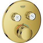 Grohe - grohtherm smartcontrol - mitigeur de douche thermostatique encastré avec 2 soupapes, cool sunrise ... Grohe - grohtherm smartcontrol - mitigeur de douche thermostatique encastré avec 2 soupapes, cool sunrise ...