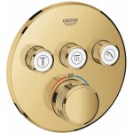 Grohe grohtherm smartcontrol - mitigeur de douche thermostatique encastré, 3 soupapes, cool sunrise 29121gl0 ... Grohe grohtherm smartcontrol - mitigeur de douche thermostatique encastré, 3 soupapes, cool sunrise 29121gl0 ...