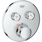 Grohe - grohtherm smartcontrol - mitigeur thermostatique encastr� de douche, 2 sorties, chrome 29119000 ...