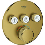 Grohe - grohtherm smartcontrol - mitigeur thermostatique encastr de douche, 3 sorties, cool sunrise ...