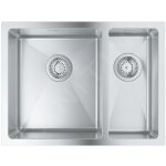 Grohe - viers - Évier k700 avec garniture de vidage, 60x45 cm, inox brossé 31577sd1 Grohe - viers - Évier k700 avec garniture de vidage, 60x45 cm, inox brossé 31577sd1