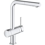 Minta - mitigeur d'vier avec douchette extractible, chrome 31558000 - grohe
