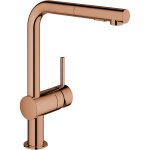Grohe - minta - mitigeur d'évier avec douchette extractible, warm sunset 30274da0 Grohe - minta - mitigeur d'évier avec douchette extractible, warm sunset 30274da0