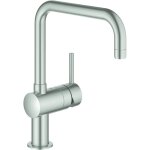 Minta mitigeur monocommand� pour �vier, bec en u, 32488dc0 - grohe