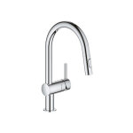 Grohe mitigeur pour évier chromé avec bec orientable (32321002) Grohe mitigeur pour évier chromé avec bec orientable (32321002)
