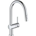 Grohe mitigeur monocommande evier chrom minta