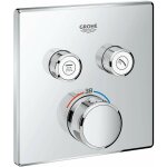 Grohe ? mitigeur thermostatique de douche encastr� grohtherm smartcontrol ? finition chrom�e ? 2 sorties ...
