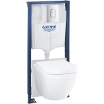Grohe nouveau set wc haut de gamme sans bride (euroceramicset)