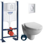 Grohe - pack wc bâti - autoportant rapid sl + wc suspendu vitra normus + abattant softclose + plaque ... Grohe - pack wc bâti - autoportant rapid sl + wc suspendu vitra normus + abattant softclose + plaque ...