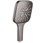 Grohe - rainshower smartactive cube - pommeau de douche 130 9, 5 l / min, 3 jets, hard graphite 26582a00 ...