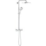 Grohe - rainshower smartactive - colonne de douche 310 avec mitigeur thermostatique, 3 jets, chrome 26647000 ...