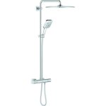 Grohe - rainshower smartactive cube - colonne de douche 310 avec mitigeur thermostatique, 3 jets, chrome ... Grohe - rainshower smartactive cube - colonne de douche 310 avec mitigeur thermostatique, 3 jets, chrome ...