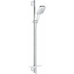 Rainshower smartactive cube - set de douche de t�te 130 9, 5 l / min, 3 jets, barre 90 cm et flexible, ...