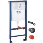 Grohe rapid sl - bti - support pour wc suspendu, plaque de dclenchement skate air, chrome 39442000