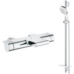 Grohe - robinet bain thermostatique grohtherm + ensemble de douche rainshower