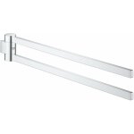 Grohe - selection - porte - serviettes double, rotatif, chrome 41063000