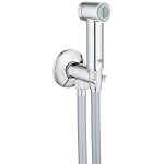 Grohe sena trigger spray 35 - ensemble avec robinet d?arr�t 1 jet et douchette de bidet, chrome (26332000) ...