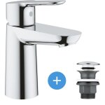 Grohe - set mitigeur pour lavabo taille s + bonde clic clac pour lavabo avec trop - plein (mitigeurs1 ...