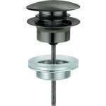 Grohe - starlight bonde clic - clac, hard graphite brossé (65807al0) Grohe - starlight bonde clic - clac, hard graphite brossé (65807al0)