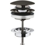 Grohe - starlight bonde clic - clac, hard graphite brossé (65807al0) Grohe - starlight bonde clic - clac, hard graphite brossé (65807al0)