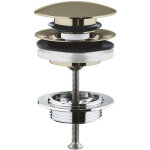 Grohe - starlight bonde clic - clac, nickel brossé (65807en0) Grohe - starlight bonde clic - clac, nickel brossé (65807en0)