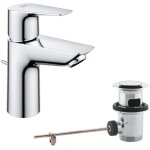 Grohe - start edge - mitigeur de lavabo avec vidage, chrome 24196001 Grohe - start edge - mitigeur de lavabo avec vidage, chrome 24196001
