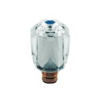 Tete grohe 45951 avec poigne brillant, bleu 1 / 2', chrom bg