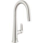 Grohe - veletto robinet d'�vier � levier unique, inox (g30419dc0)