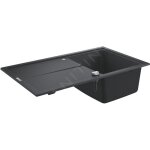 Grohe - viers - Évier composite k400 avec garniture de vidage automatique, 860x500 mm, noir granite 31640ap0 ... Grohe - viers - Évier composite k400 avec garniture de vidage automatique, 860x500 mm, noir granite 31640ap0 ...