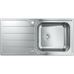 Grohe - viers - Évier k500 avec garniture de vidage automatique, 100x50 cm, inox brossé 31563sd1 Grohe - viers - Évier k500 avec garniture de vidage automatique, 100x50 cm, inox brossé 31563sd1