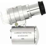 Langray - groofoo mini loupe rglable de loupe de microscope de poche led 60x avec loupe avec dtection ...