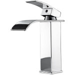 Groofoo - robinet salle de bain et deux tuyaux d'entre, robinet lavabo avec eau froide & chaude disponible, ...