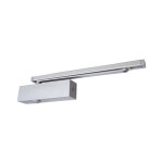 Groom - ferme - porte 3400 avec frein � l'ouverture - bras anti - vandalisme - blanc 9016 - gr340710