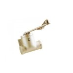 Groom - ferme - porte classique 5 porte 120kg - bras compas - finition champagne - 705112