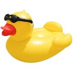 Gros canard flottant piscine 79 pouces, bou�e g�ante pour plage, matelas gonflable �t�, d�coration f�te ...