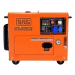 Groupe �lectrog�ne black + decker bxgnd5300e - 5 kw - diesel monophas� valable pour installation solaire ...